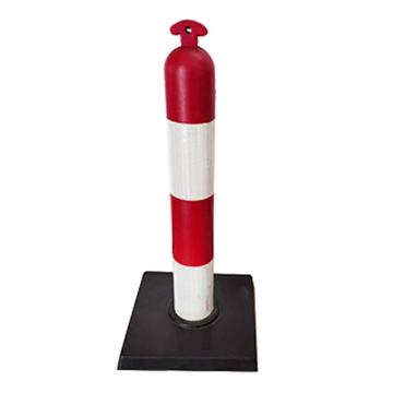 安赛瑞 塑料反光弹力柱，90cm大方形底座，310265 售卖规格：1个