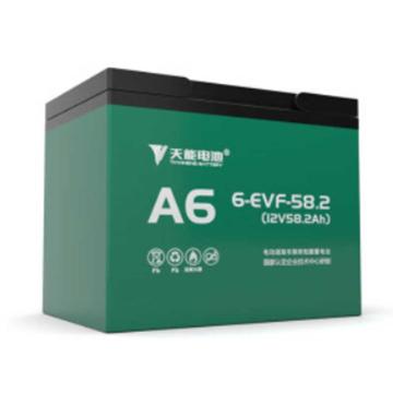 天能 电动车铅酸电池，6-EVF-58（4只/套） 售卖规格：1套