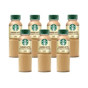 星巴克/STARBUCKS 星选咖啡饮料，270ml*7瓶装 芝士奶香 (一件代发) 售卖规格：1盒