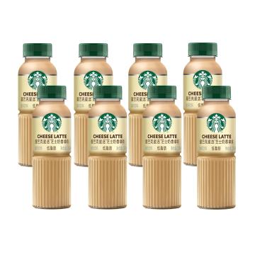星巴克/STARBUCKS 星选咖啡饮料，270ml*8瓶装 芝士奶香 (一件代发) 售卖规格：1盒