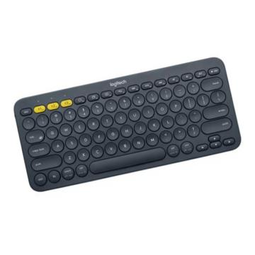罗技/Logitech 无线蓝牙键盘，K380黑色 办公女性便携超薄笔记本键盘 售卖规格：1个