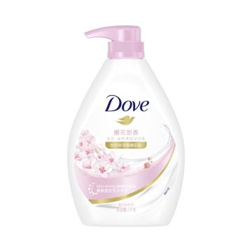 多芬/DOVE 沐浴乳，樱花甜香滋养美肤型1000g 售卖规格：1瓶