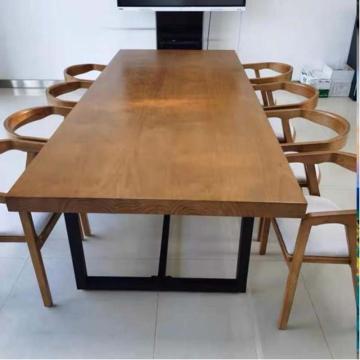 博比 桌子，桌子_1800×1200×750MM_木面铁架子_长方形 14081431-00 售卖规格：1个