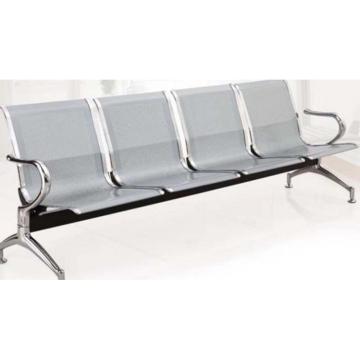 博比 椅子，/4位_铁+铁制_机场椅_银灰色 12432321-00 售卖规格：1个
