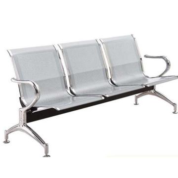 博比 椅子，1750×650×780MM，不锈钢标准3人位_银灰色 12566887-00 售卖规格：1个