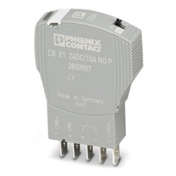 菲尼克斯/PHOENIX 电子设备断路器-CB E1 24DC/10A NO P，2800907 售卖规格：1个
