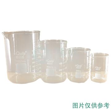 芯硅谷 玻璃烧杯 600ml 高硼硅玻璃，B6035-600ml-1EA 售卖规格：1个