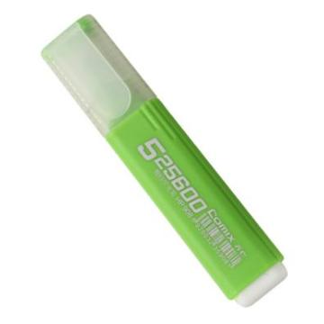 齐心 荧光笔，HP908绿 醒目 绿色 10PCS/盒 售卖规格：1盒