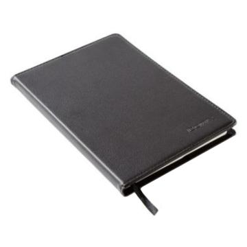 齐心 皮面笔记本25K，C5812黑 82页 售卖规格：1本