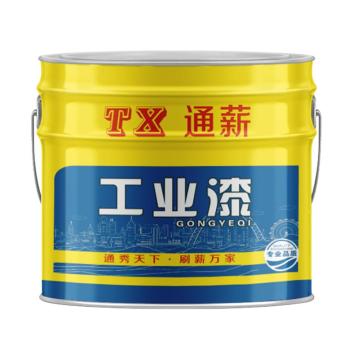 通薪/TX 丙烯酸底面合一防腐漆，BX-21，国标B02中灰，10kg/桶 售卖规格：10千克/桶