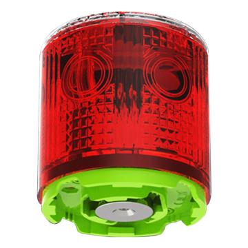 安赛瑞 太阳能警示灯，闪烁路障爆频信号，高空塔机夜间施工灯，红色，自动闪烁磁钢款，1D00066 售卖规格：1个