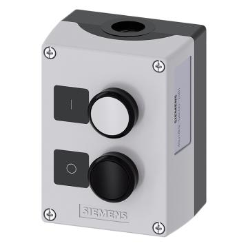 西门子/SIEMENS 按钮盒，按钮盒3SU1802-0AC00-2AB1 售卖规格：1个