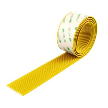 安赛瑞 PVC软胶楼梯踏步止滑条，黄色，5cmx25m，1A00042 售卖规格：1条
