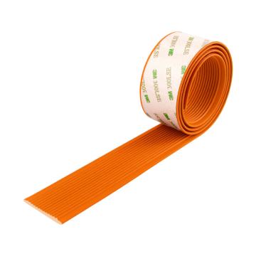安赛瑞 PVC软胶楼梯踏步止滑条，桔红色，5cmx1m，1A00045 售卖规格：1条