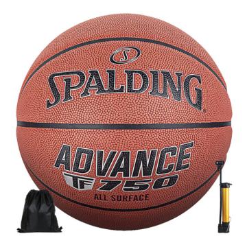 斯伯丁/SPALDING 7号超纤皮专业精英赛事PU篮球，76-847Y 比赛篮球（TF-750) 售卖规格：1个
