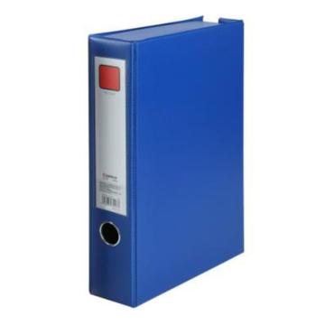 齐心 办公必备磁扣式PVC档案盒，A1297蓝 A4 55MM 售卖规格：1个