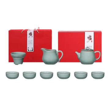 八方礼 整套茶具，BFL2020-39 汉高石瓢壶10入茶具套装 售卖规格：1件