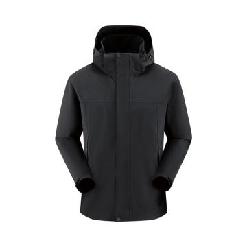 Raxwell 三合一冲锋衣黑色，RW8501 M码，羽绒内胆 售卖规格：1件