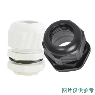 长虹塑料 尼龙电缆固定头（公制），M30*1.5 黑色 售卖规格：1只