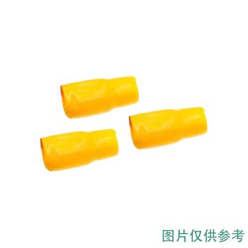 长虹塑料 端子绝缘软护套，V-8 黄色 售卖规格：1000只/包