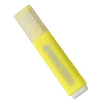 齐心 荧光笔，HP908黄 醒目 黄色 10PCS/盒 售卖规格：1盒