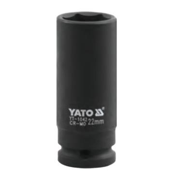 易尔拓/YATO 1/2"六角风动长套筒，YT-1034 14mm 售卖规格：1个