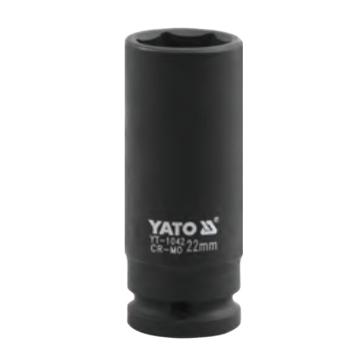 易尔拓/YATO 1/2"六角风动长套筒，YT-1039 19mm 售卖规格：1个