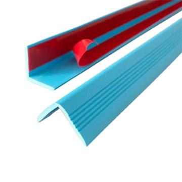 安赛瑞 PVC塑料防撞条，台阶包边条，3.5cmx1米，天蓝色，1B00135 售卖规格：1条