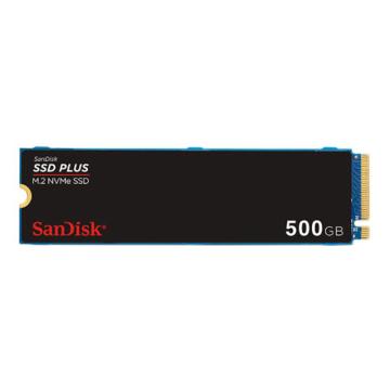 闪迪/SanDisk 固态硬盘，SDSSDA3N-500G 500GB SSD固态硬盘M.2接口NVMe协议 四通道PCIe3.0加强版 售卖规格：1块
