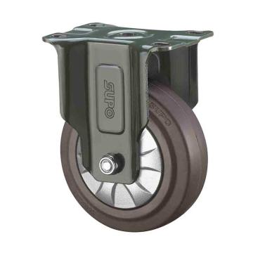 向荣动力 橡胶(ER)单轴承固定脚轮，J03S-04-63-521 脚轮中型2.5寸65kg 售卖规格：1个