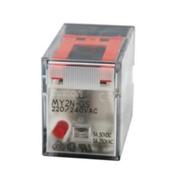 欧姆龙 继电器 ，MY2N-GS AC220/240 BY OMZ/C