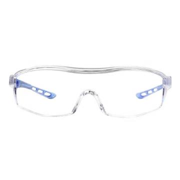 汉盾 防雾防刮防冲击抗UV眼镜，HD-EY513 蓝色镜腿，1付/袋，180付/箱 售卖规格：1付