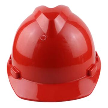 汉盾 V型HDPE标准型安全帽，HD-HT25 红色 新旋纽帽衬，Y型下颚带 售卖规格：1顶