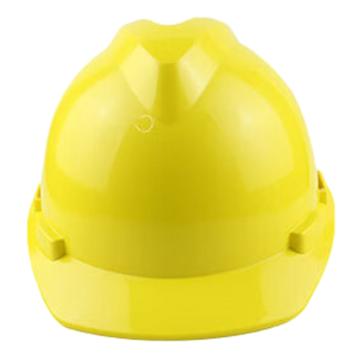 汉盾 V型HDPE标准型安全帽，HD-HT25 黄色 新旋纽帽衬，Y型下颚带 售卖规格：1顶