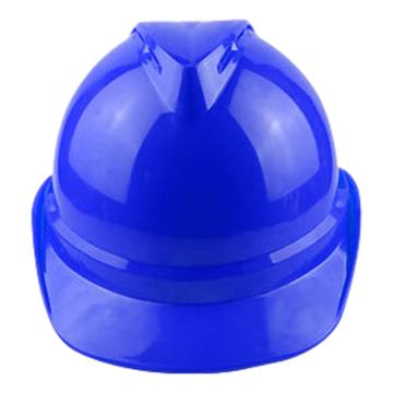汉盾 V型ABS透气型安全帽，HD-HT28 蓝色 带透气孔，新旋钮帽衬，Y型下颚带 售卖规格：1顶