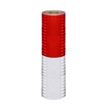 伏兴 电力膜红白反光膜，安全警示胶带，宽40cm*50米（1红1白），C1113 售卖规格：1卷