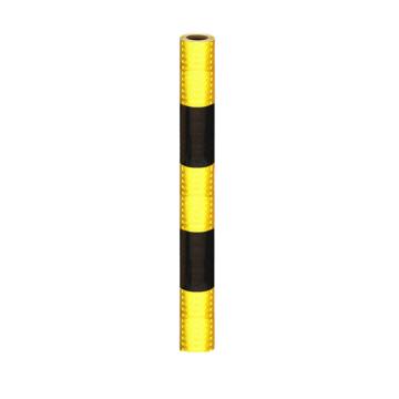 伏兴 电力膜黄黑反光膜，安全警示胶带，宽60cm*50米（3黄2黑），C1117 售卖规格：1卷