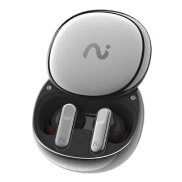 科大讯飞/iFLYTEK 录音降噪会议耳机，Nano+ 线蓝牙耳机 主动降噪 入耳式录音转文字 苹果华为通用 流光银 售卖规格：1台