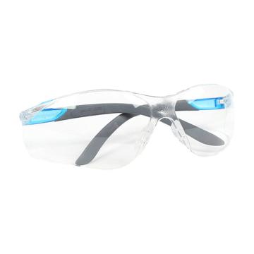 霍尼韦尔/Honeywell 耐刮擦防雾眼镜，灰蓝镜框，透明镜片，S300L 300310 售卖规格：1副