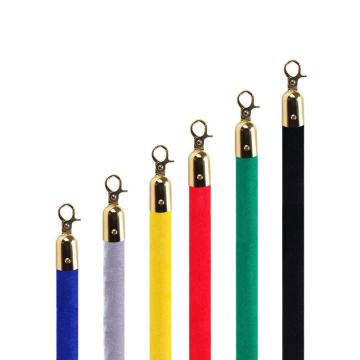 伏兴 礼宾杆挂绳，1.5米/根，金扣绒布挂绳(颜色拍下请备注)，C1287 售卖规格：1根