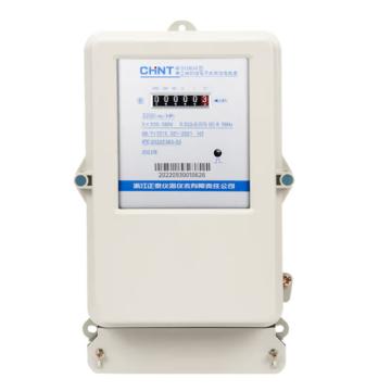 正泰/CHINT 三相四线电子表，DTS634 220/380V 0.075(6)A B级LCD红外485 售卖规格：1个