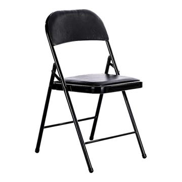 企诺 会议培训折叠椅电脑椅培训椅员工办公椅，QN-LJ-78B# 460W*470D*800H黑色 张 售卖规格：1张