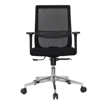 企诺 办公家具职员椅转椅靠背椅，QN-DY6906B黑框 610W*640D*1050H 售卖规格：1张