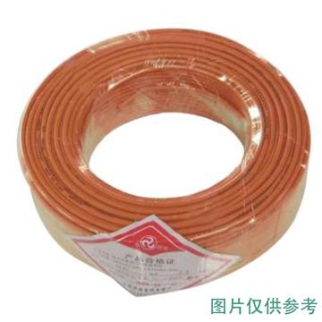 沪盛 单芯软电线，BVR-2.5mm² 红 售卖规格：100米/卷