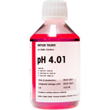 梅特勒托利多 （在线）缓冲液Buffer pH 4.01，51340057 250mL 售卖规格：1瓶