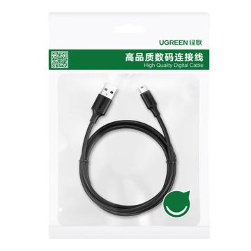 绿联/UGREEN USB2.0转Mini 5P数据线，10386 T型口充电连接线3米 售卖规格：1根