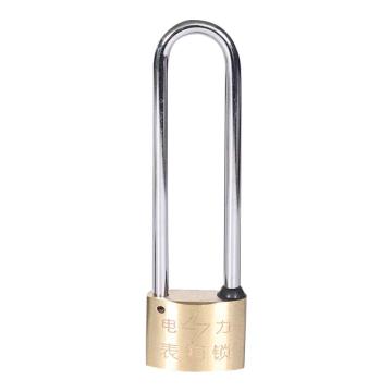 炬芯 黄铜电力表箱锁，型号：B3590D 不通开 锁体宽35mm 锁钩净高90mm 售卖规格：1个