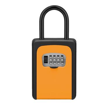 炬芯 悬挂式钥匙箱，型号：AB9037 铝合金材质 橙色 外部尺寸85*115*40mm 售卖规格：1个