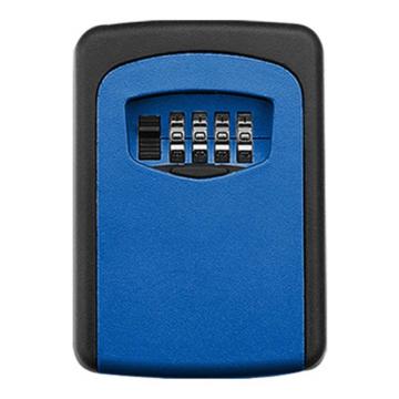 炬芯 密码钥匙盒，型号：AB9013 铝合金材质 蓝色 外部尺寸90*115*40mm 售卖规格：1个