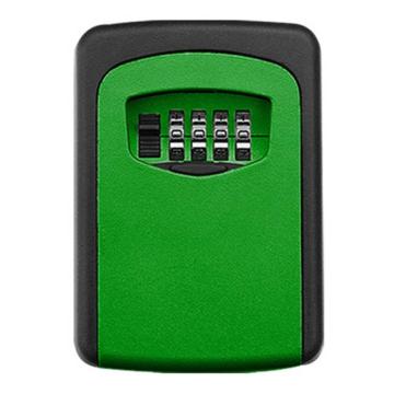 炬芯 密码钥匙盒，型号：AB9014 铝合金材质 绿色 外部尺寸90*115*40mm 售卖规格：1个